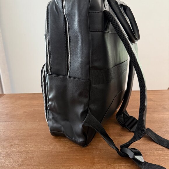 CISE - Vegan Leather Backpack (Black) Large travel back originally $150 - Picture 12 of 16